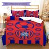 SAN LORENZO Pattern Bedding Set Quilt Cover Pillowcase Home Decor Gift (1 * Duvet Cover + 2 * Pillowcase, Without Core)