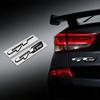 3D chromový emblém odznak GT Line - Pro Ceed Picanto K5 Stonic Optima Sportage Odznak GT Line Samolepka Příslušenství