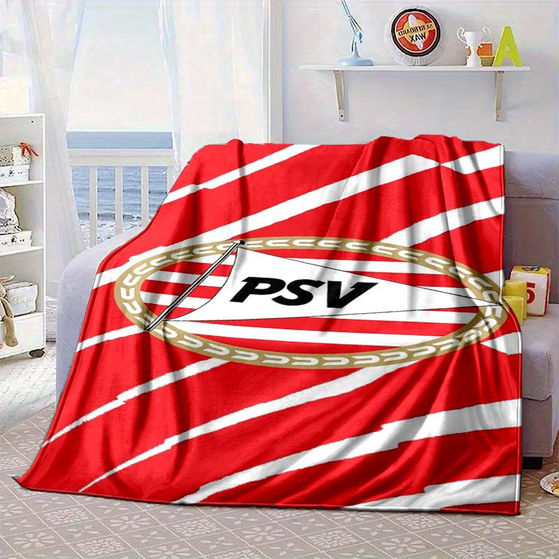 Psv Eindhoven Επανασχεδιασμός Φορητή Κουβέρτα/Μαλακή Κουβέρτα Κλινοσκεπάσματα Κατάλληλη για Ταξίδια Κάμπινγκ Σαλόνια Γραφεία Καναπέδες Δώρα για Φιλάθλους