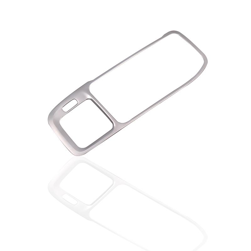 Console Navigation Frame Decoration Cover Trim Stainless Steel Strip Interior Molding Sequins 3D Sticker for Volvo S60