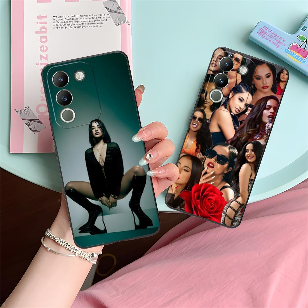 Fashion Becky G Matte TPU Mobile Phone Case for VIVO V60 V50 V40 V30 V29 V27 V25 V23 Pro Lite 5G Colorful Printing Cover