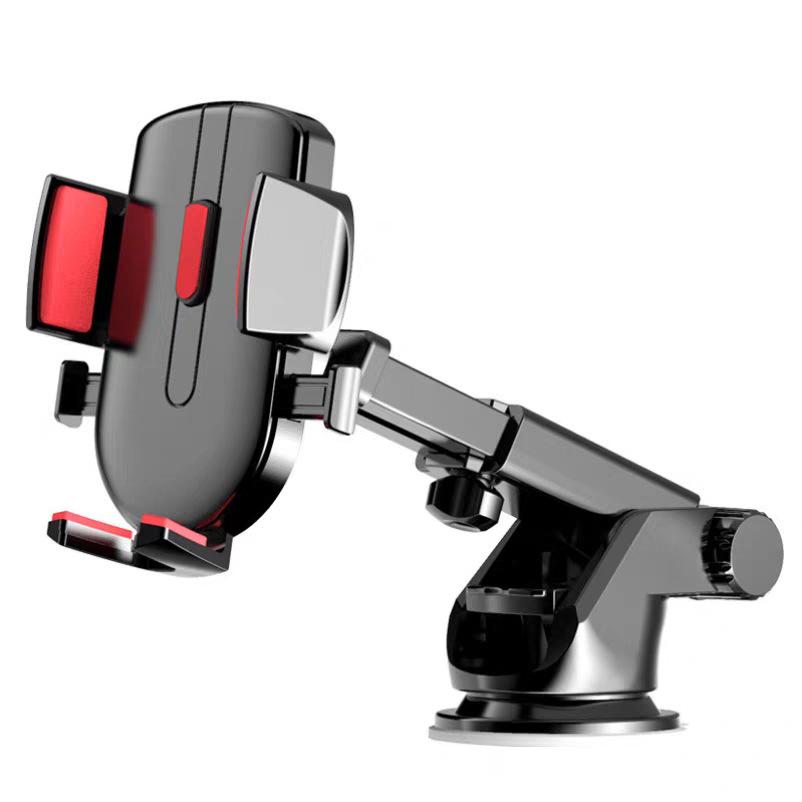 360° Rotating Suction Cup Car Phone Holder - Automatic & Multi-Directional Navigation Mount