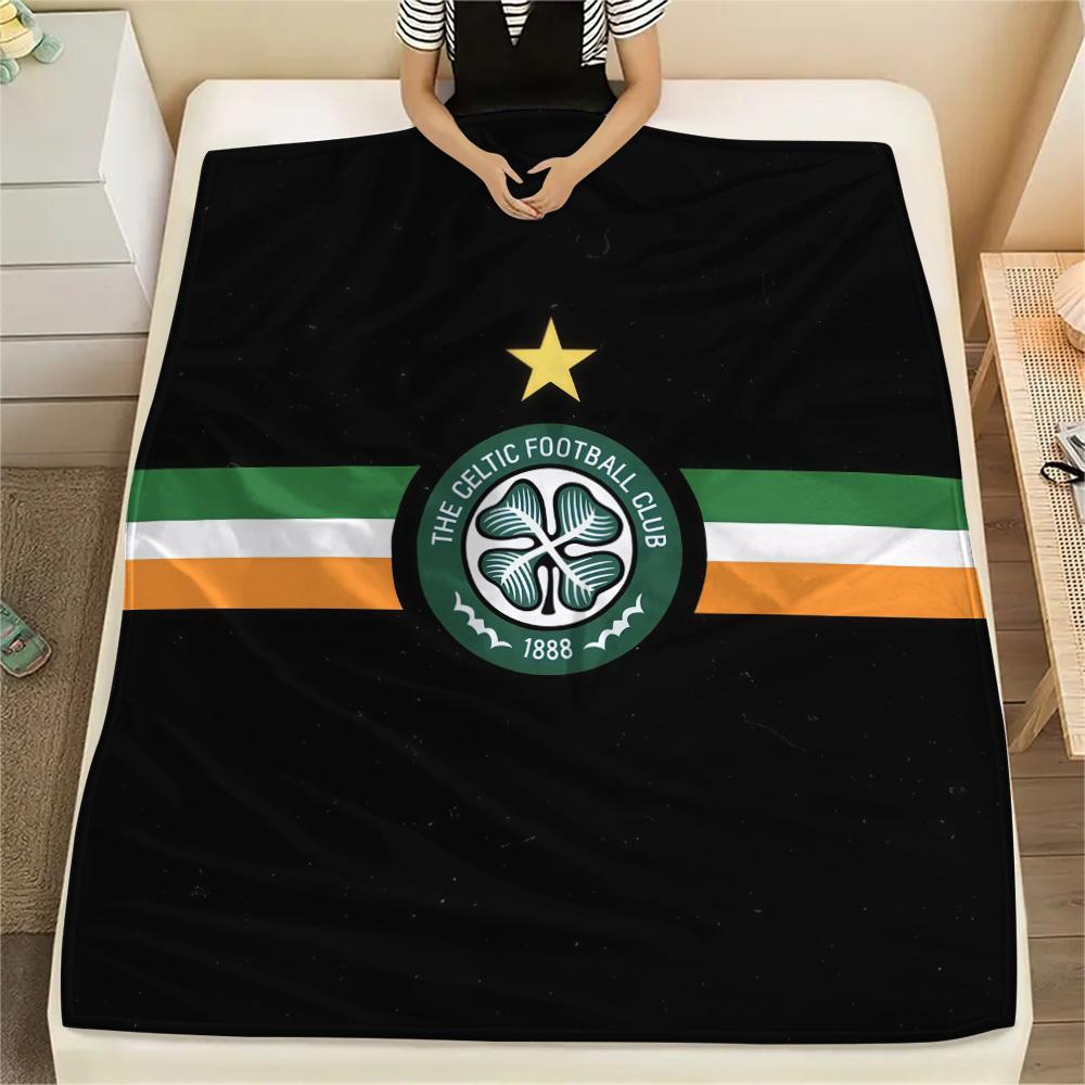 Celtic Football Club Flanellfilt, Högkvalitativ Bekväm för Alla Årstider, Heminredning, Värme och Komfort