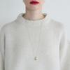 Still Instant Round Hole & Forms - Necklace 01 (2Colors)
