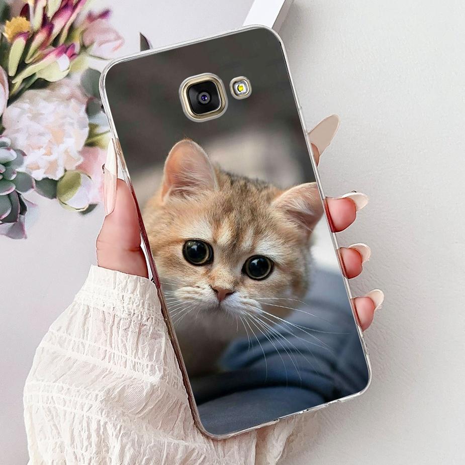 For Samsung Galaxy A5 2016 2017 Case SM-A510F SM-A520F Stylish Painted Cover Soft Silicone Cases For Samsung A5 2017 2016 Fundas