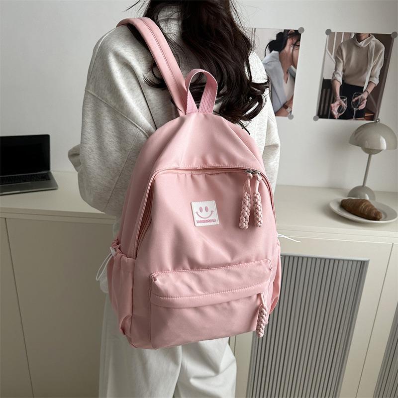 Japanese backpack female college student high school student commute to work simple schoolbag new fashion travel backpack