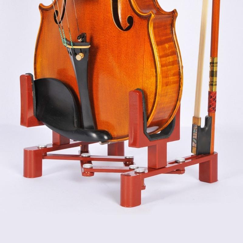 Faltbarer Geigenhalter Tragbarer Verstellbarer Geigenständer Halter Kunststoff Bodenständer Saiteninstrument Zubehör