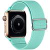 Scrunchie Strap for Apple Watch Ultra 2 Band 49mm 44mm 40mm 45mm 41mm 46mm Elastic Nylon Bracelet iWatch Series 3 6 Se 7 8 9 10