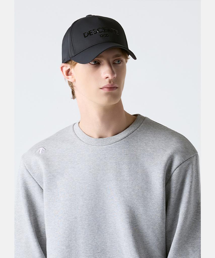 DESCENTE Spirit Logo Hard Ball Cap Black Sr123Ucp11