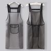 1PC Waterproof Oil-Resistant Apron - Suitable For Household Kitchen Cooking, Dishwashing, And Restaurant Workwear