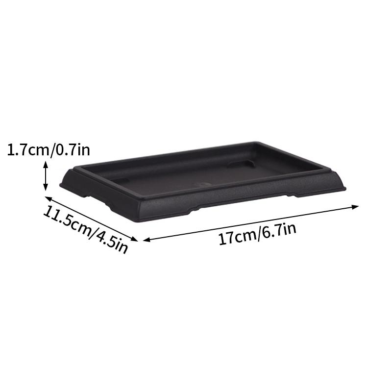 Bonsai Pots For Succulents Bonsai Vase Rectangle Plant Pots For Plants Outdoor Garden Pot Flowerpots Tray Garden Supplies