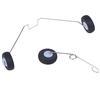Metal Landing Gear W/Wheels For Z51 Rc Airplane Foam Hand Throwing Glider
