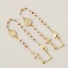 Virgin Mary Rosary Bead Bracelet for Women Style Cross Bracelet Fashion Accessories Religion Bangle Jewelry