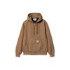 SS24 Active Jacket Classic Square Label Kangaroo Pocket Long Sleeve Loose Fit Jacket Men Jackets Brown I032939-HZ-02
