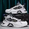 Autumn High-top Men's Shoes Fashion New White Sneakers Ins Trend Running Casual Dad Shoes