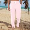 Men's Knitted Fashionable Printed Pocket Casual Pants Pajama Pants