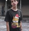 Weihnachts-Kawaii-Anime-Shiba-Inu-Ramen-essend-Otaku Damen Oversized Shirt S-XXXL