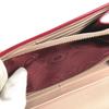 Bvlgari Bulgari Bulgari Logo Clip Bi-fold Flap Long Wallet Leather Red