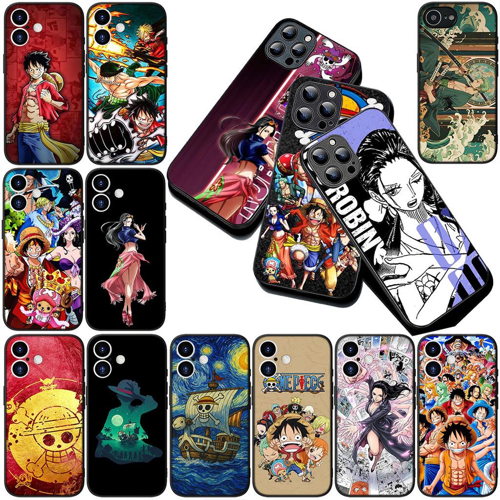 For Xiaomi Redmi Note 12 11 10 A3 Pro 10A 10C 12C Note12 5G 4G Phone Cover Soft Case Nico Robin One Pieces Luffy Roronoa Zoro