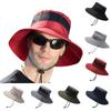 Mesh Breathable Fisherman's Hat Men's Hiking Hat Women's Large Eaves Sun Hat Benny Hat