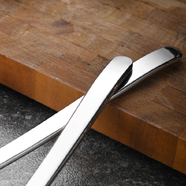 Stainsless Steels Dessert  Spoon Coffee Spoon Long Handle Stirring Spoons