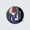 32/44/58mm Anime My Hero Academia Badge Midoriya Izuku/Bakugou Katsuki/Todoroki Shoto Cartoon Brooch Pins Backpack Clothes Accessorie Gift