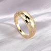 Kristallen Ster Dikke Ring Voor Vrouwen Vintage Trendy Gouden Kleur Zirkonia Vinger Stapelringen Punk Accessoires Retro Sieraden R446
