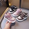 Kindersportschoenen 2025 lente en herfst nieuwe jongens high-top casual schoenen kinderschoenen college wind board schoenen babyschoenen