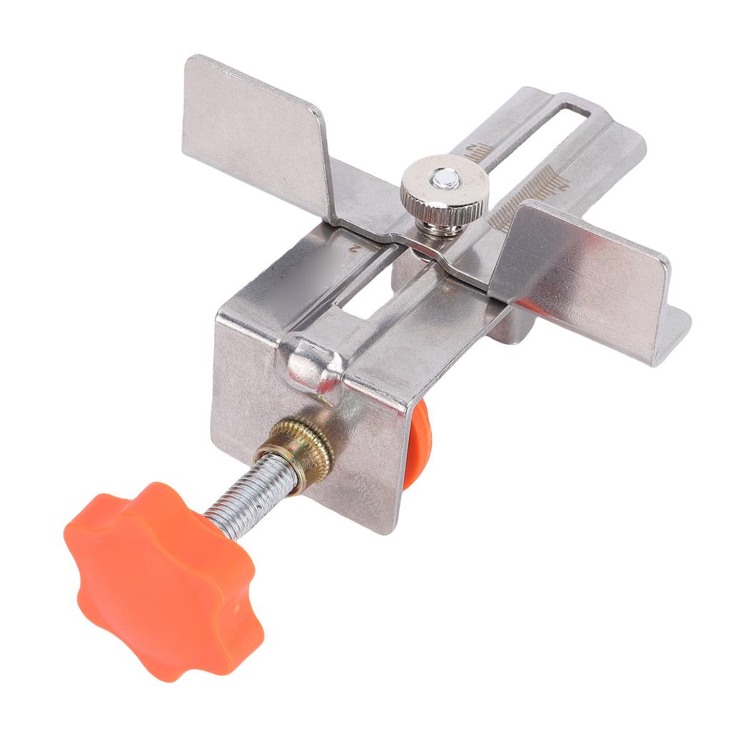 Cabinet Door Installation Jig 10-38mm Clamping Stainless Steel Cabinet Door Mounting Tool for Kitchen Bathroom Cabinets