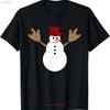Funny Christmas Snowman Kids ASL Sign Language I Love You T Shirt Vintage Washed Unisex Graphic Versatile Stretched Streetwear