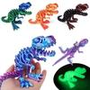 3D Printed Dragon Dinosaur Fidget Toy, Rotatable Articulated Craft Model, Kids Birthday Gift & Desktop Landscaping Decoration