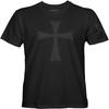 T-shirt da uomo Croce Crociata dei Cavalieri Templari