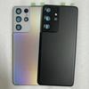 For Samsung Galaxy S21 Ultra G998 Back Battery Cover  Rear Glass Housing With Camera Lens Replacement Parts