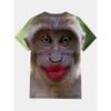 Men's Retro 3D Graphic Print T-Shirt - Perfect for Daily Wear and Vacation