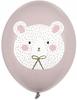 Balloons 30 Cm, Polar Bear, Pastel Warm Grey