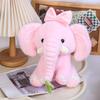 Cartoon Cartoon Elephant Plushie Cute Animal Stuffed Toys Crown Elephant Plush Doll  Boys and Girls