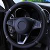 38CM pokrowiec na kierownicę samochodową Auto warkocz na kierownicę na pokrowce na kierownicę Funda Volante Universal Car Accessories