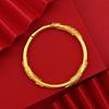 Gold Color New Women's Chinese Wedding Bracelet Jewelry Adjustable Opening