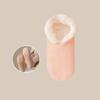 Autumn Winter Thicken Lamb Wool Short Socks For Women Anti-slip Silicone Home Floor Socks Female Warm Plush Sleeping Boat Socks