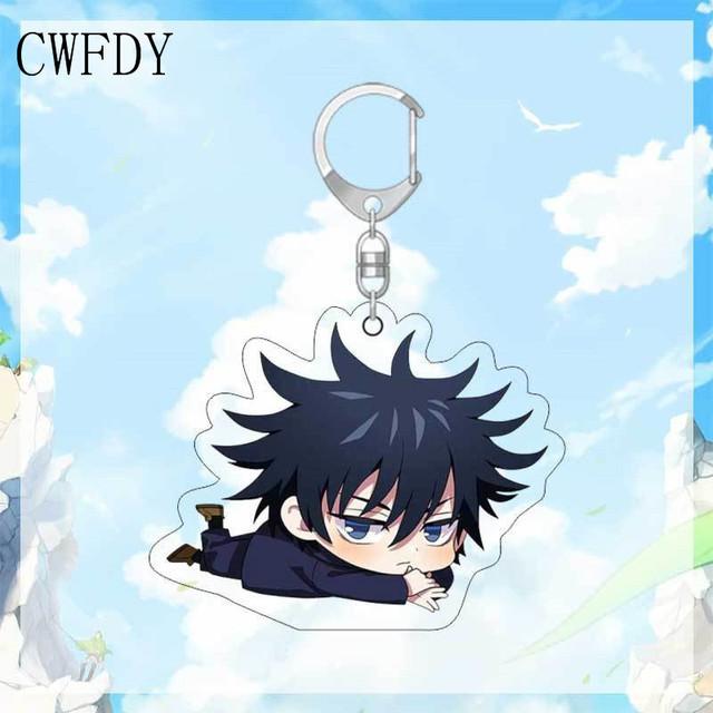 Anime Geto Suguru Ryomen Sukuna Fushiguro Toji Nanami Kento Okkotsu Yuta Inumaki Toge Acryl Schlüsselanhänger Anhänger Figur Spielzeug Geschenk
