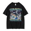 Tralalero Tralala Funny Shark Meme T-shirt Fashion Cozy Shark with Shoes Gifts T Shirts Women Casual Hot Sale T Shirt