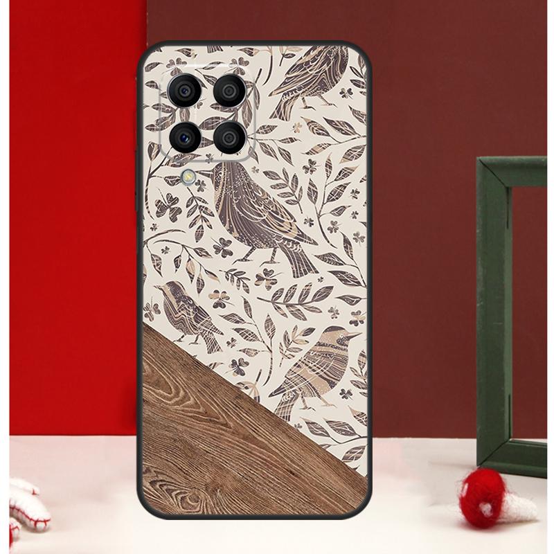 Boho Botanical Leaf Cow Cactus Case For Samsung Galaxy M13 M53 M56 M52 M32 M16 M11 M21 M31 M35 M12 M14 M15 M36 M55 M34 M54