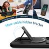 KEYSION Stoßfeste Magnetische Hülle für Samsung A17 4G 5G Schiebe-Kamera-Schutz Ständer Handy-Rückseite für Galaxy A26 5G