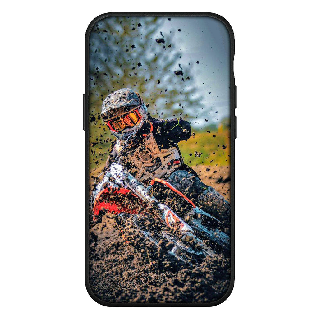 Für iPhone 17 16 15 Xiaomi Poco F7 F8 X7 X6 C85 C75 M8 Redmi Note 14 13 12 11 Pro Max 14C 13C 15C A3 A4 Hülle Motorrad Handy Poster Moto Cross Abdeckung
