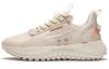 LiNing CF Moon Shadow Cushioning Anti-Slip And Wear-Resistant Low-Top Casual Shoes Women's Matte Ecru AGLR158-4