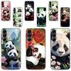 Panda Cute Back Cover for Sony Xperia 10 1 VII VI 5 II III IV V 2023 XZ5 XZ4 XZ3 XZ2 Compact XA1 XA2 TPU Soft Phone Case