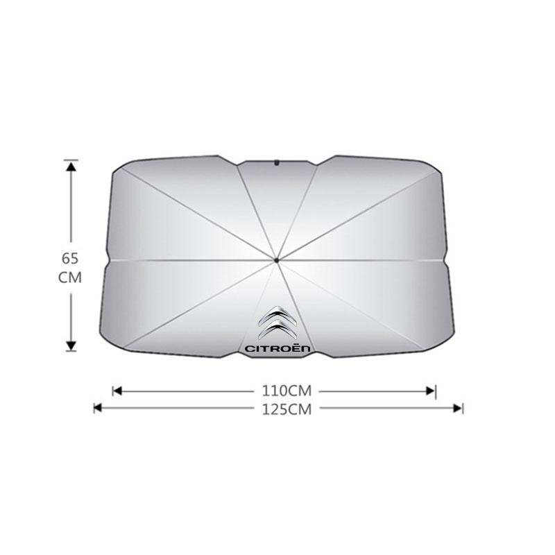 APR3   Car Sunshade Windshield Umbrella Front Window Sun Shade For Citroen C1 C2 C4 C5 C3 C4L C8 Berlingo Xsara Picasso Accessories