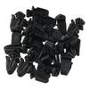 Qicarkey 50 stuks Grille Bevestigingsclip 01553-03831 0155303831 Zwarte Clip Vervanging