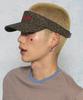 GLACK Gc080 Netto Leopard Sun Cap (Charcoal Gray)
