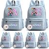 26 Lettres Anglaises K-Pop Imprimé Sac à Dos Étudiant Adolescent Sac d'École pour Garçon Fille Sac d'École Cadeau Enfant Femmes Grande Capacité Sac de Voyage Sac à Dos